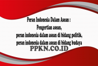 Peran Indonesia Dalam Asean