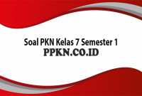 Soal PKN Kelas 7 Semester 1