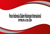 gambar Peran Indonesia Dalam Hubungan Internasional