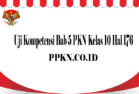 Uji Kompetensi Bab 5 PKN Kelas 10 Hal 176
