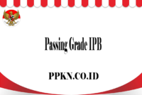Passing Grade IPB