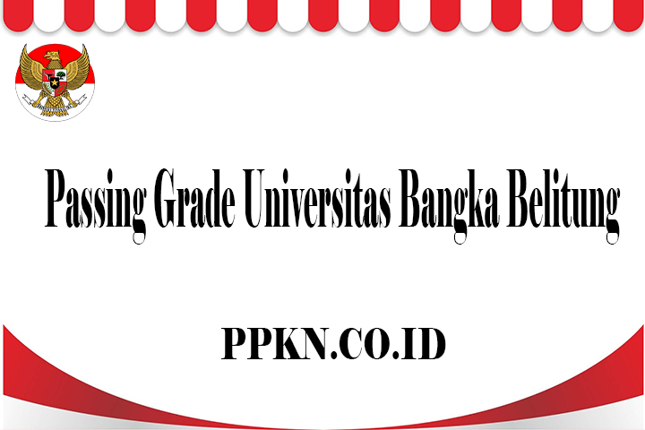 Passing Grade Universitas Bangka Belitung