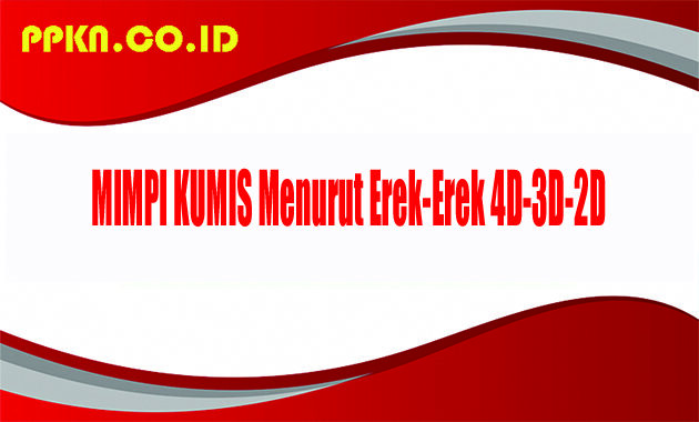 MIMPI KUMIS Menurut Erek-Erek 4D-3D-2D