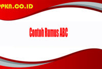 Contoh Rumus ABC