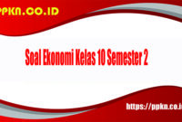 Soal Ekonomi Kelas 10 Semester 2