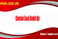 Contoh Soal Debit Air