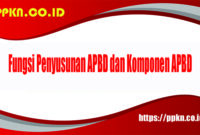 Fungsi Penyusunan APBD dan Komponen APBD