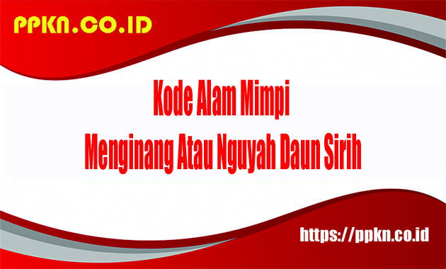 tafsir mimpi daun sirih