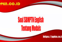 Soal SBMPTN English tentang Modals