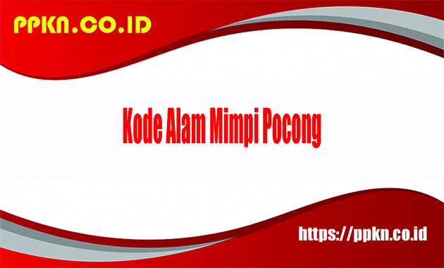 Kode Alam Mimpi Pocong