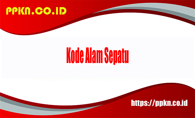 Kode Alam Sepatu