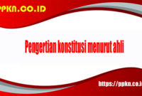 Pengertian konstitusi menurut ahli