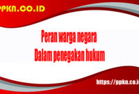 Peran warga negara dalam penegakan hukum