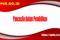 Pancasila dalam Pendidikan Pancasila dalam pendidikan