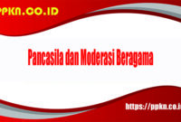 Pancasila dan moderasi beragama