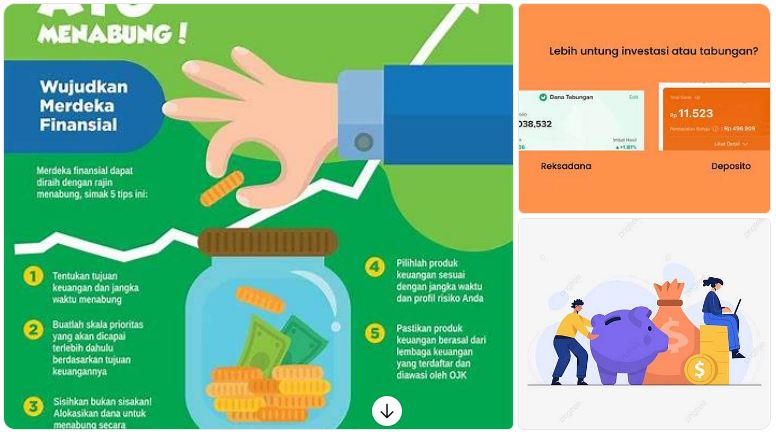 menabung vs investasi