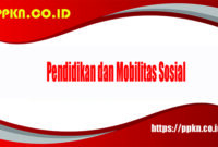pendidikan dan mobilitas sosial