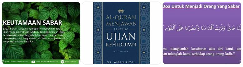 Hadis tentang sabar