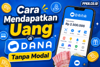 Cara Mendapatkan Uang di DANA Tanpa Modal