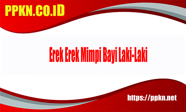 Erek Erek Mimpi Bayi Laki-Laki