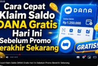Cara Mudah Klaim Saldo DANA Gratis Hari Cara Mudah Klaim Saldo DANA Gratis Hari
