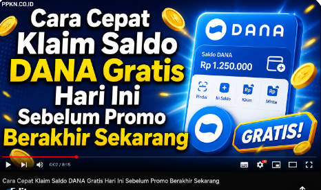 Cara Mudah Klaim Saldo DANA Gratis Hari