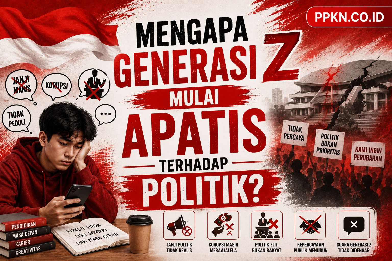 Mengapa Generasi Z Mulai Apatis terhadap Politik?