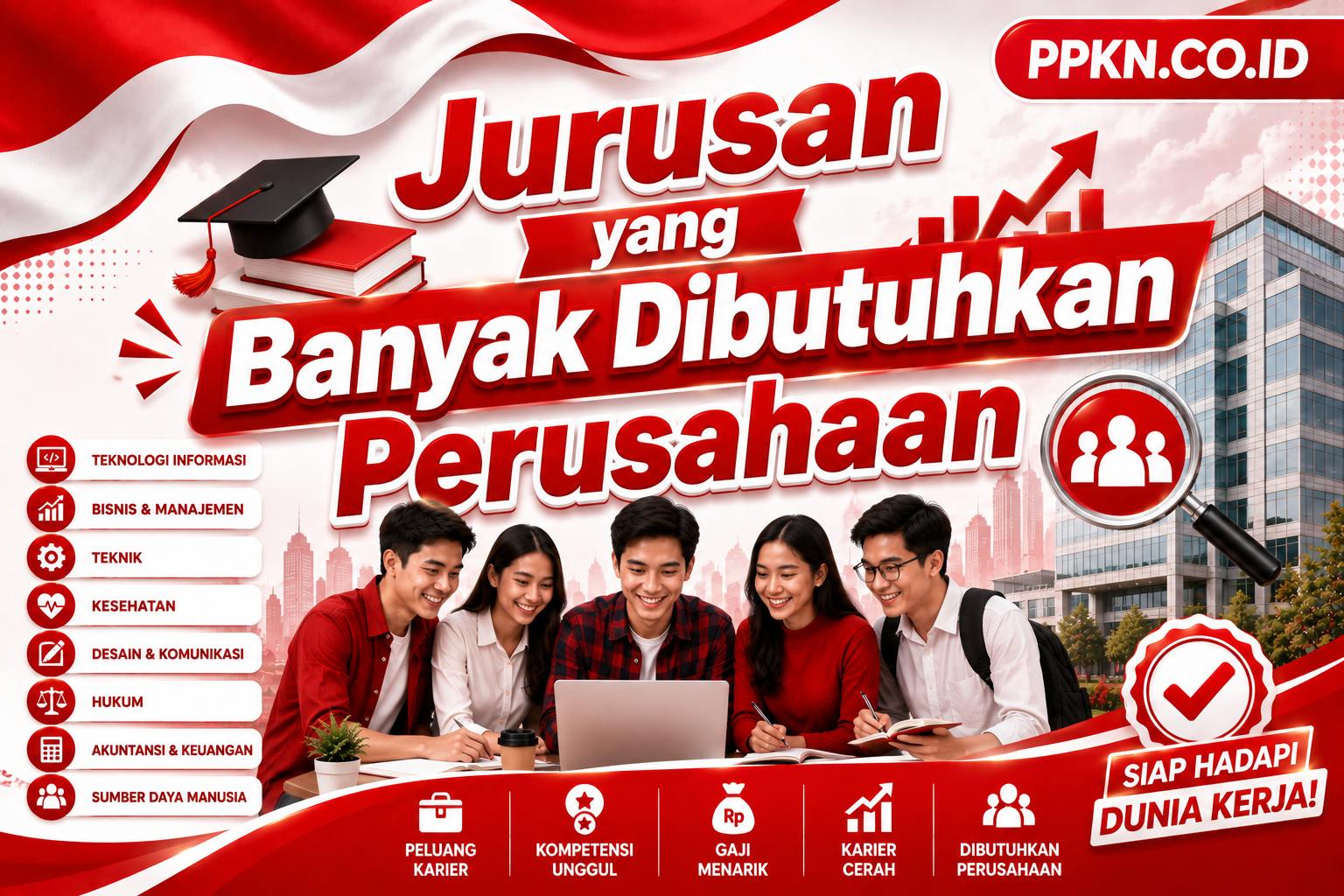 Jurusan yang Banyak Dibutuhkan Perusahaan