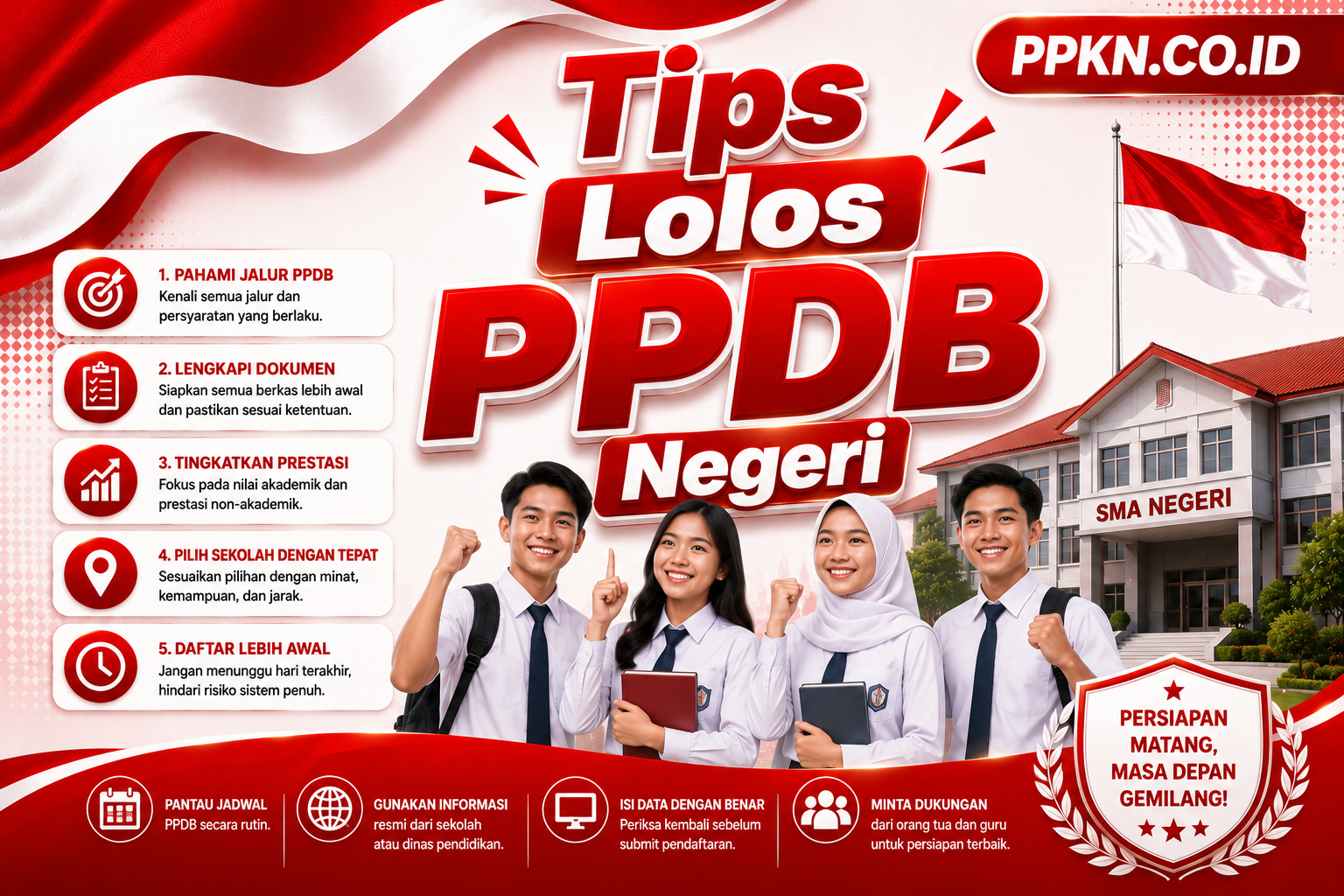 Tips Lolos PPDB Negeri 