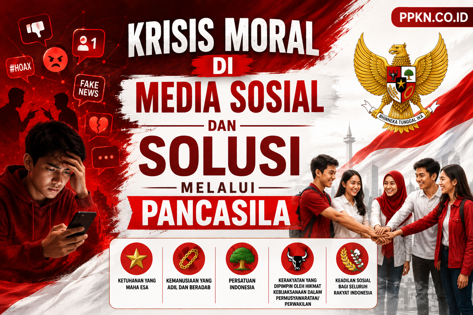 Krisis Moral di Media Sosial dan Solusi Melalui Pancasila